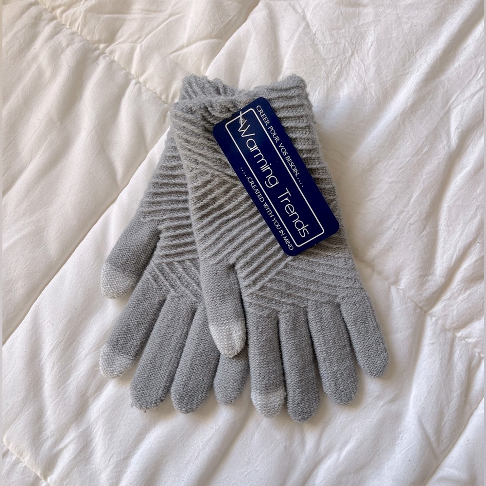 Grey Gloves